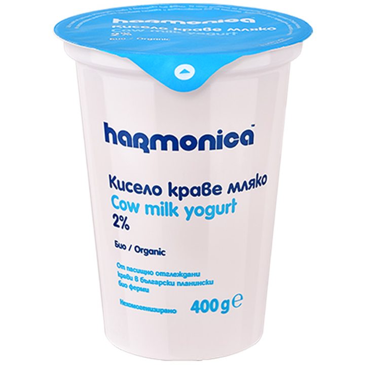 Био кисело мляко Хармоника 2% - 400г