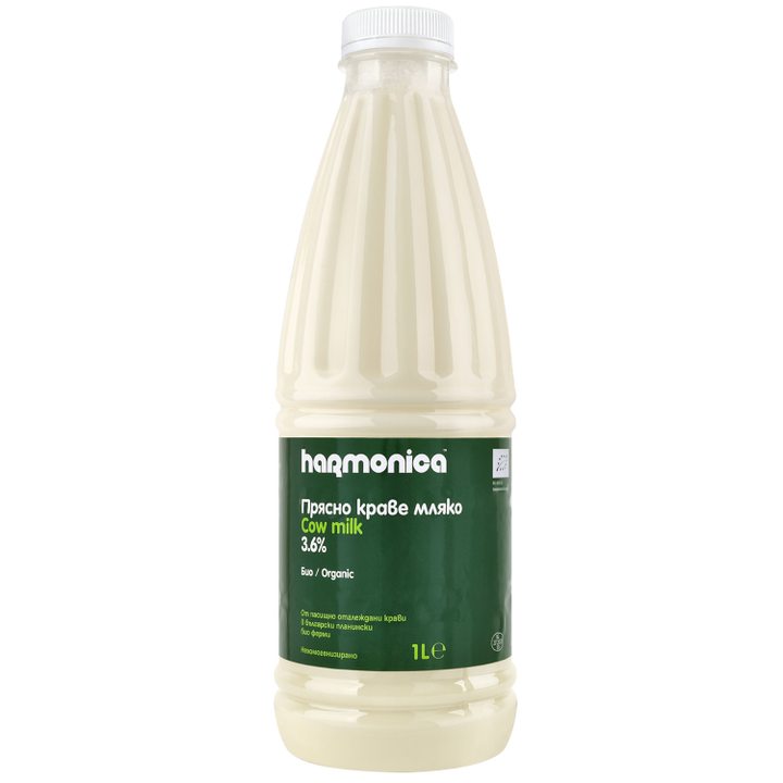 Био прясно мляко Хармоника 3,6% - 1л