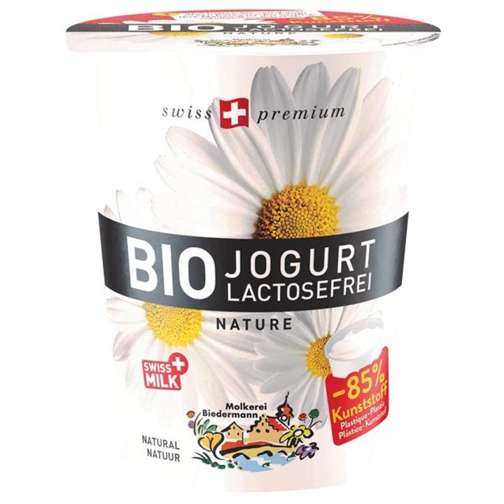 Био йогурт натурален без лактоза 450г