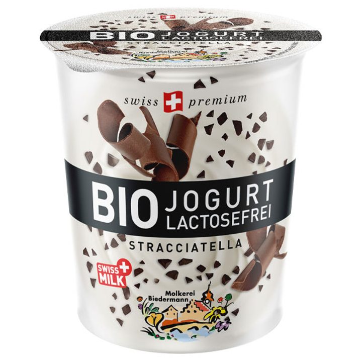 Био йогурт страчиатела без лактоза 200г