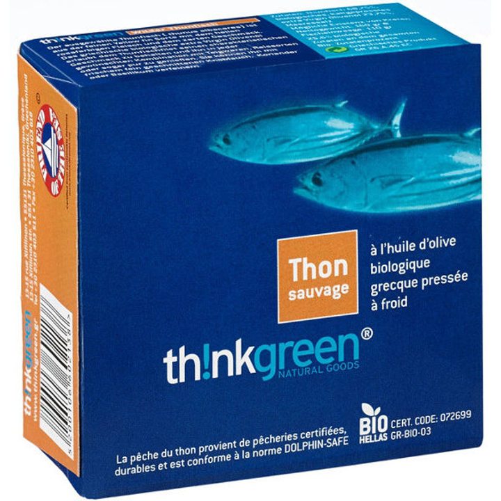 Риба тон в био маслиново масло 160г