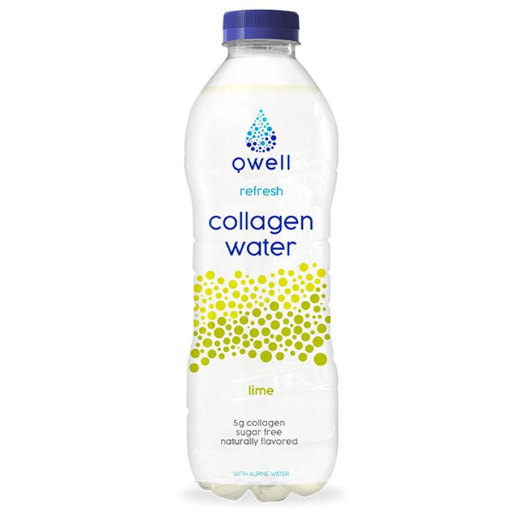 Qwell вода с колаген Pure Refresh 500мл