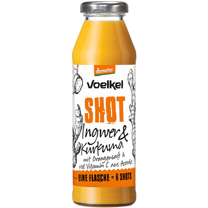Деметер сок с портокал, куркума, джинджифил и витамин C от ацерола 280мл
