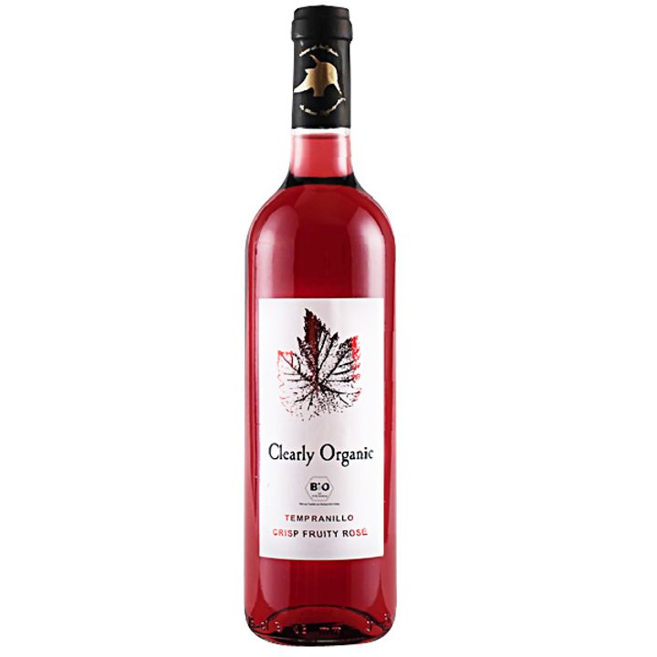 Био вино розе Темпранийо Clearly Organic 750мл