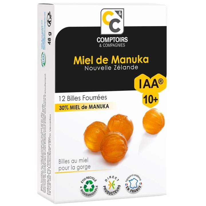 Бонбони с мед от манука IAA®10 + 48г