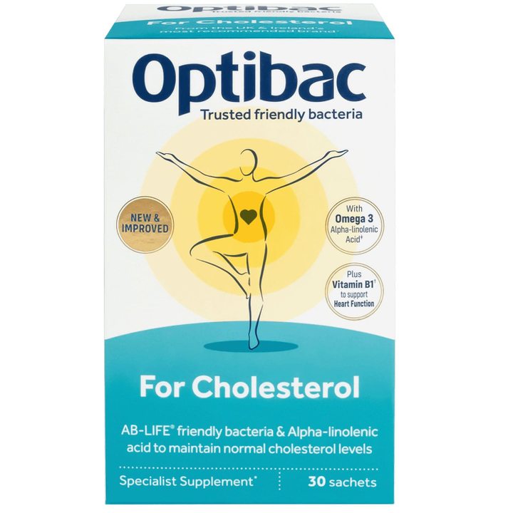 Пробиотик с Омега 3 за поддържане на нормални нива на холестерола 30 сашета
